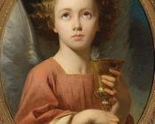 An Angel Holding a Chalice - 查尔斯·扎卡里·兰德勒